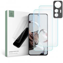 Tech-Protect Xiaomi 12T 3-PACK Skärmskydd/Linsskydd