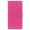 Samsung Galaxy S24 Plus Fodral Litchi Lder Rosa