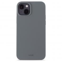 holdit iPhone 14 Plus Mobilskal Silikon Space Gray