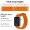 Apple Watch 42/44/45/49 mm Armband Alpine Pro Loop Orange