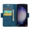 CASEME Galaxy S24 Plus Fodral RFID Lder Bl