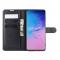Samsung Galaxy S20 Ultra - Litchi Plnboksfodral - Svart