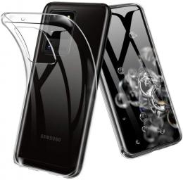  Samsung Galaxy S20 Ultra - Transparent TPU Skal - Teknikhallen.se