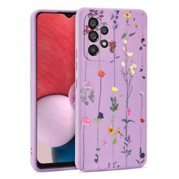 Tech-Protect Samsung Galaxy A13 4G Skal Mood Garden Violet