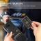 Galaxy Z Flip 3 Skal Solid Lder 2 Kortfack Svart