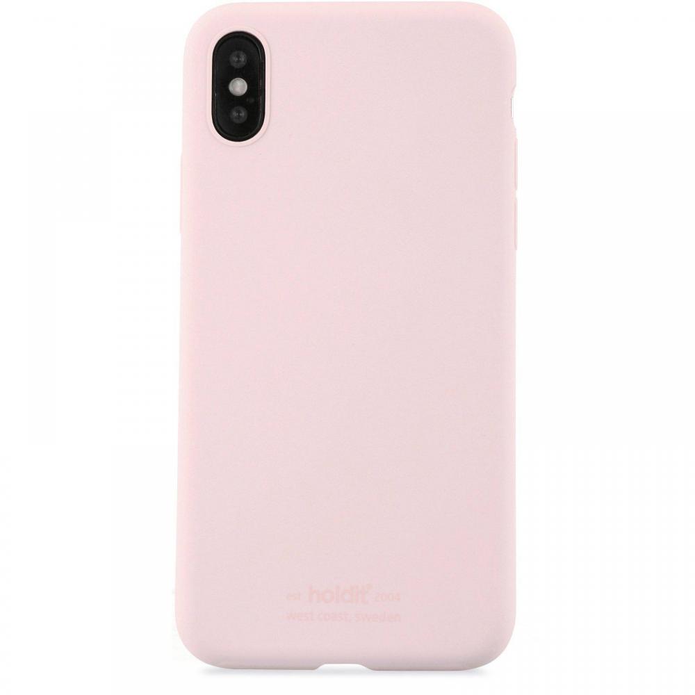 iPhone X/Xs - holdit Mobilskal Silikon - Blush Pink