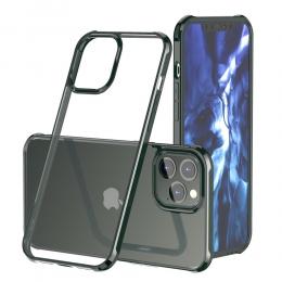 iPhone 12 / 12 Pro - LEEU DESIGN Airbag Armor Skal - Grön