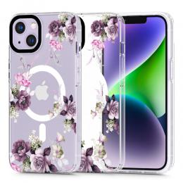 Tech-Protect iPhone 14 Skal MagMood MagSafe Spring Floral