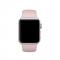 Silikon Armband Apple Watch 42/44/45/49 mm (S/M) Ljus Rosa