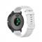 Silikon Armband Fr Smartwatch - Vit (20mm)