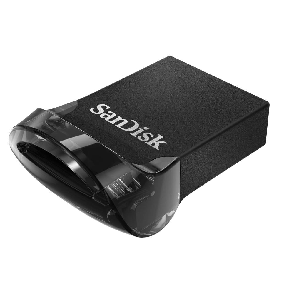 SanDisk SanDisk USB-minne 3.1 UltraFit 256 GB Svart - Teknikhallen.se