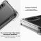IMAK Sony Xperia 10 IV Skal Shockproof TPU + Skrmskydd Transparent