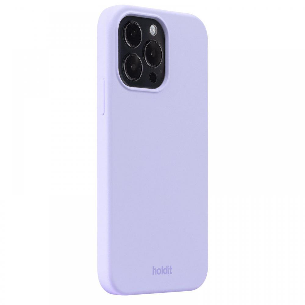 holdit iPhone 15 Pro Max Mobilskal Silikon Lavender