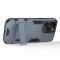 iPhone 13 Pro - Armor Hybrid Skal Kickstand - Navy Blue
