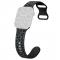 Apple Watch 38/40/41 Klockarband Leopard Gr/Svart