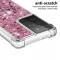 Samsung Galaxy S21 Ultra - Shockproof Quicksand Skal - Rosa