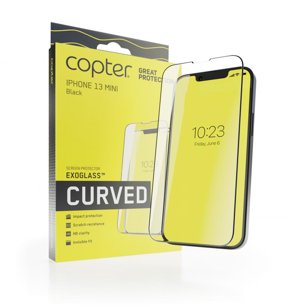 Copter EXOGLASS Curved Skrmskydd iPhone 13 Mini