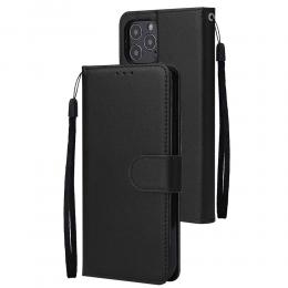  iPhone 12 Mini - Läder Fodral - Svart - Teknikhallen.se