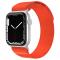 Apple Watch 42/44/45/49 mm Armband Nylon Trail Loop Orangerd
