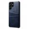 KSQ Samsung Galaxy S23 Ultra Skal Med 2 Kortfack Bl