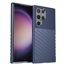 Samsung Galaxy S24 Ultra Skal Twill Textur Blå