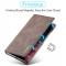 LC.IMEEKE Samsung Galaxy S23 Ultra Fodral Flip Lder Brun