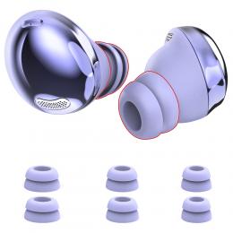 AHASTYLE Galaxy Buds Pro 3 Öronpluggar 3-pack Lila