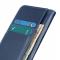 Samsung Galaxy A72 - Nit Dekor Lder Fodral - Bl