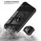 iPhone 13 - Shockproof Hybrid Ring Skal - Bl
