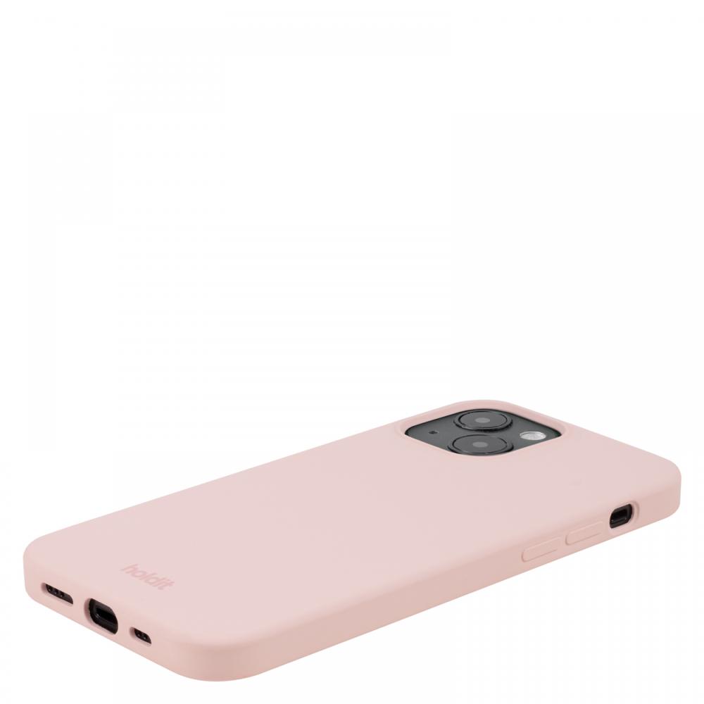holdit iPhone 14 / 13 Skal Silikon Blush Pink