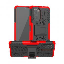 Xiaomi Mi 11i - Ultimata Stöttåliga Skalet med Stöd - Röd