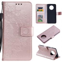  OnePlus 7T - Mandala Plånboksfodral - Roséguld - Teknikhallen.se