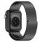 Apple Watch 42/44/45/49 mm Armband Magnetisk Loop Svart