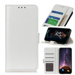 Samsung Galaxy S20 Ultra - Crazy Horse Plånboksfodral - Vit