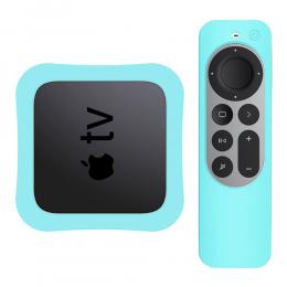  Apple TV 4K 2021 Silikonskal För Kontroll  Box - Grön - Teknikhallen.se