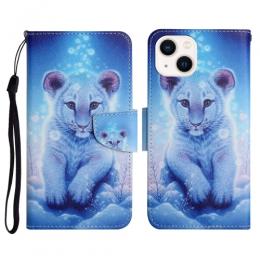 iPhone 14 Fodral Med Tryck Baby Leopard