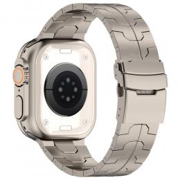 Apple Watch 42/44/45/49 mm Armband Steel Titanium