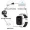 Sportarmband Dual-Color Apple Watch 41/40/38 mm (S/M) Vit/Svart