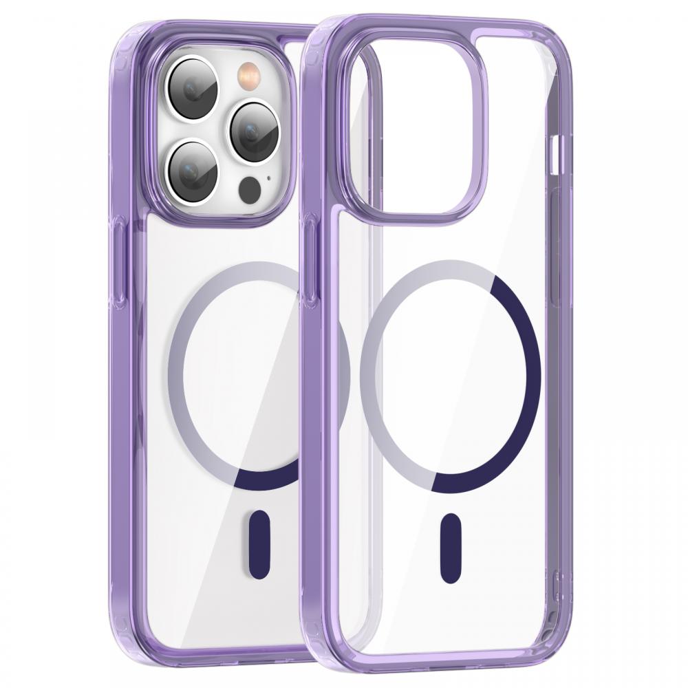 ColorPop iPhone 14 Pro Max Skal CH MagSafe Transparent/Lila