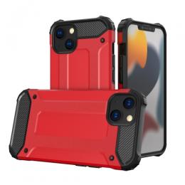 iPhone 14 Plus Skal Shockproof Armor Hybrid Röd