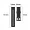 Silikon Armband Fr Suunto (24mm) Vit