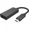 Smartline USB-C till HDMI Adapter 10cm Svart
