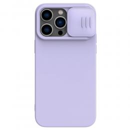 NILLKIN iPhone 14 Pro Skal MagSafe CamShield Silky Liquid Lila