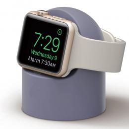 Apple Watch Silikon Stativ Blå