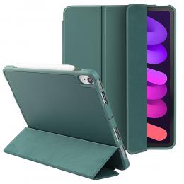 iPad Mini (2021) Fodral Tri-Fold Pennhållare Forest Green