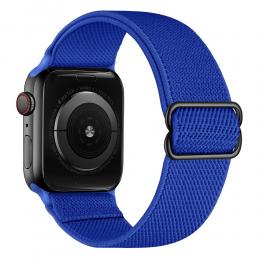 Nylon Armband Justerbart Apple Watch 42/44/45/49 mm Blå