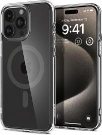Spigen Spigen iPhone 15 Pro Max Skal MagSafe Ultra Hybrid Graphite - Teknikhallen.se