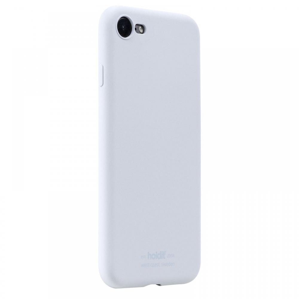 holdit iPhone 7/8/SE Mobilskal Silikon Mineral Blue