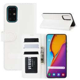 Samsung Galaxy S20 Plus - Crazy Horse Plånboksfodral - Vit