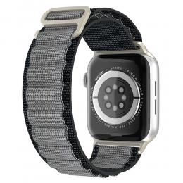 Apple Watch 38/40/41 mm Armband Alpine Pro Loop Svart/Grå